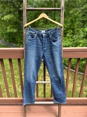 Citizens Of Humanity Women's Boyfriend Jeans in Mid Blue Wash - Charlotte